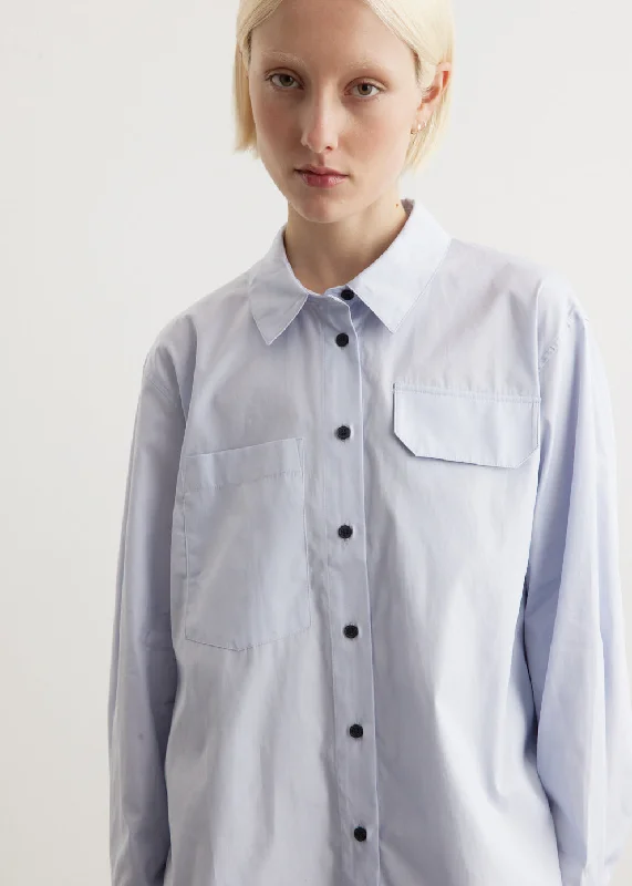 Molli Shirt Classic Button-Up Short Tee