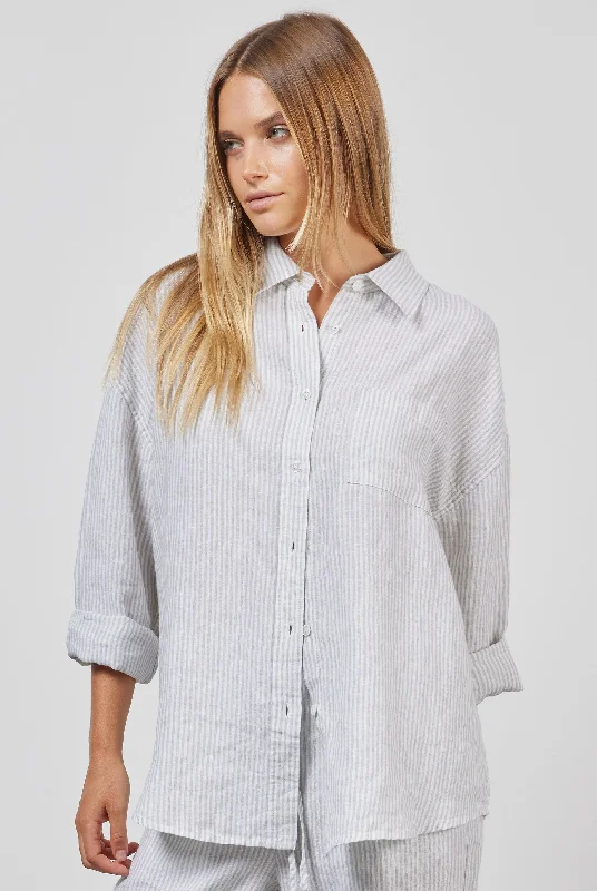 Rory Linen Shirt Comfortable Short Sleeve Tee