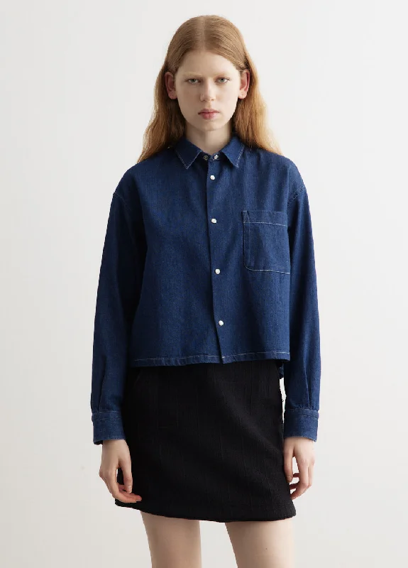 Samantha Overshirt Comfortable Flowing Short Sleeve