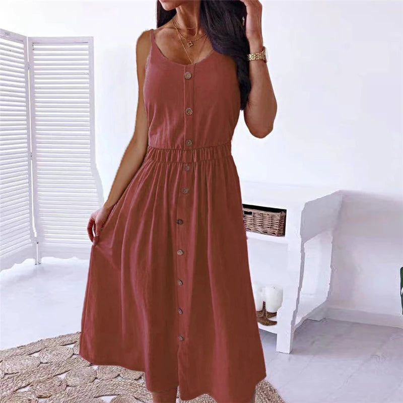 DressBetty - 2024 Vintage Boho Party Elegant Knitted Female Evening Midi Dress Comfortable Stretch Midi Dress