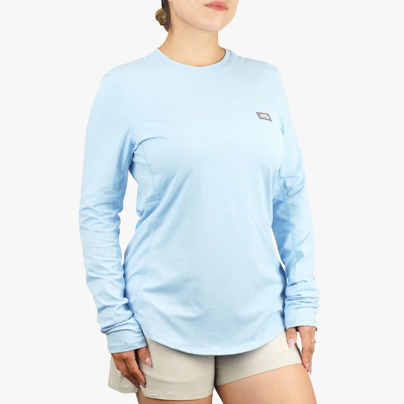 Women's Air-O Mesh LS Performance Shirt Stylish Round Neck Shirt