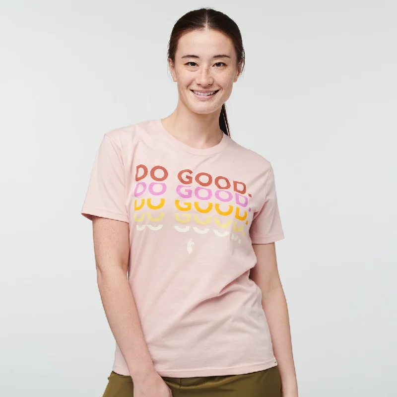 Do Good Repeat T-Shirt - Womens Terry Blend Velvet Blend Canvas Blend