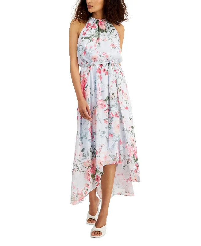 INC International Concepts Womens Floral Print Maxi Dress Elegant Floral Maxi Dress