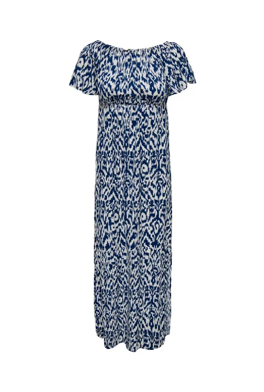 JDY BORA TRAVIS SS  MAXI DRESS Stylish Boho Chic Maxi Dress