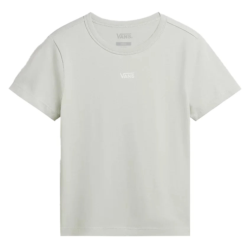 Vans Basic Mini T-Shirt - Pale Aqua Welt Pockets Slit Pockets Flap Pockets