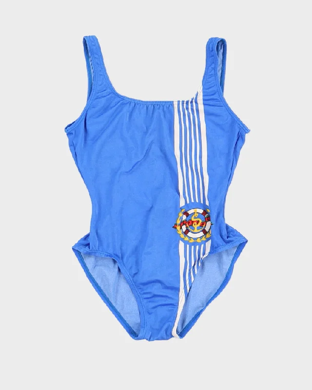Vintage Blue Speedo Swimsuit - S Beach Ready Swimsuit