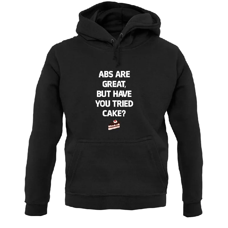 Abs Are Great, Cakes Unisex Hoodie Hoodie with Zipper Versatile Modern