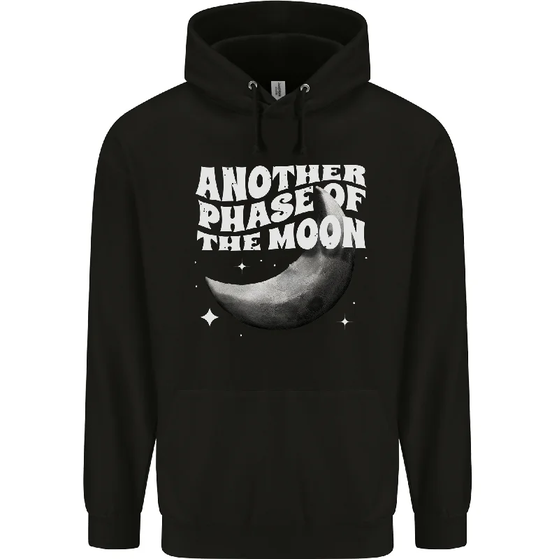 Another Phase of the Moon Lunar Mens 80% Cotton Hoodie Hoodie with Relaxed Fit Easy Casual