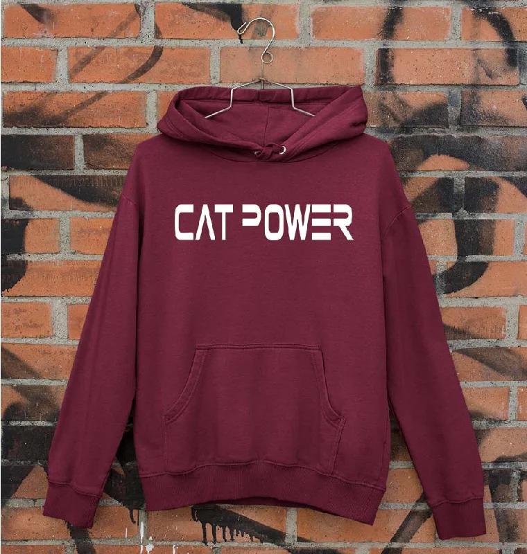 Cat Power Unisex Hoodie for Men/Women Hoodie with Illustration Artistic Creative