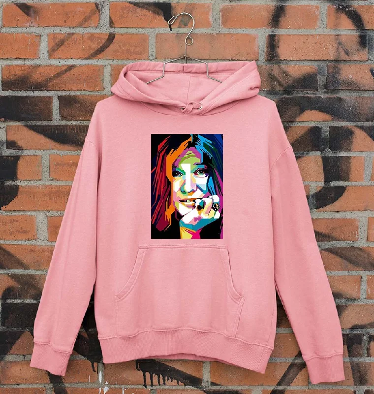 Janis Joplin Unisex Hoodie for Men/Women Hoodie with Pastel Soft Subtle