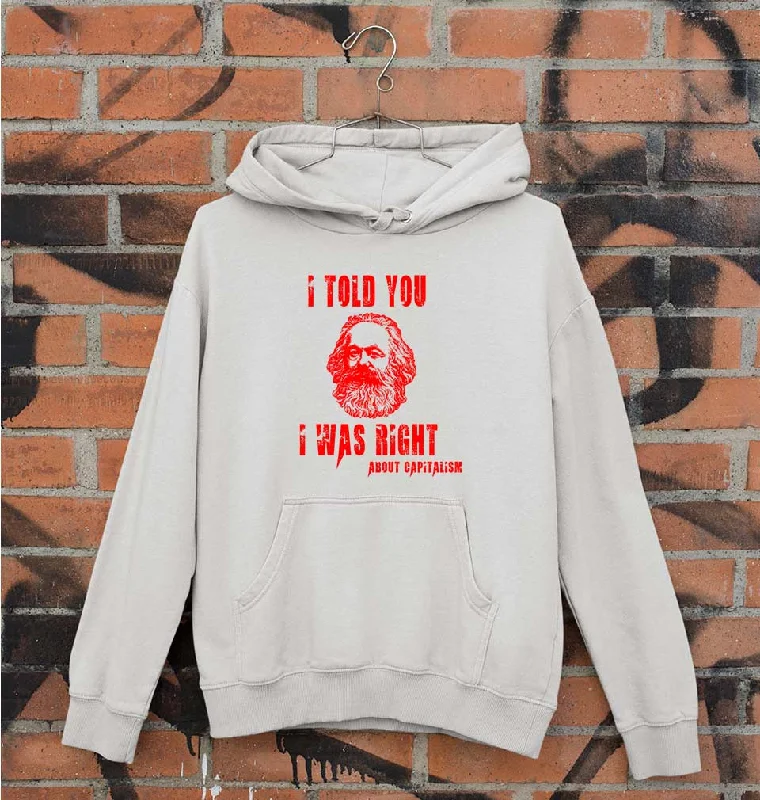 Karl Marx Unisex Hoodie for Men/Women Hoodie Dress Longline Feminine