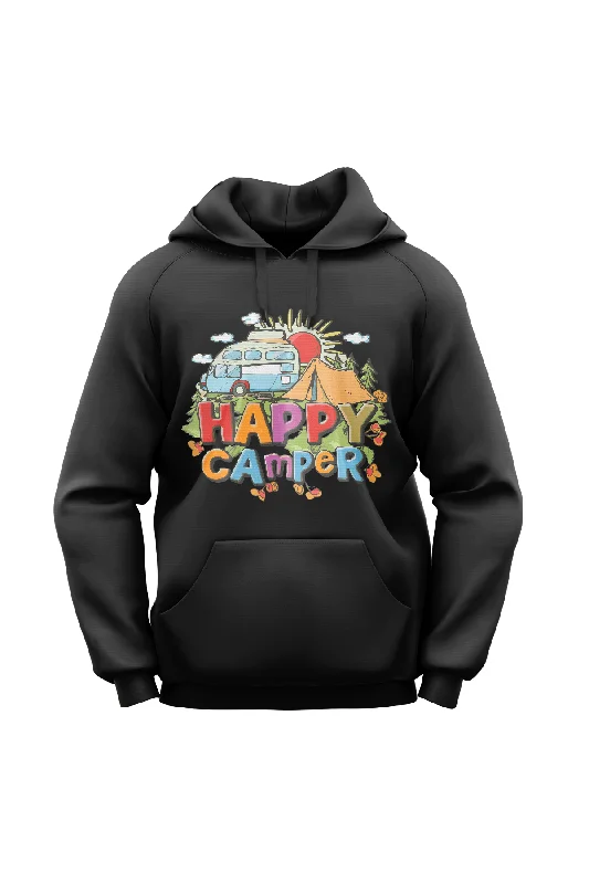 The "Camper" Lightweight Eco-Friendly Unisex Hoodie Hoodie with Raglan Sleeves Sporty Comfortable