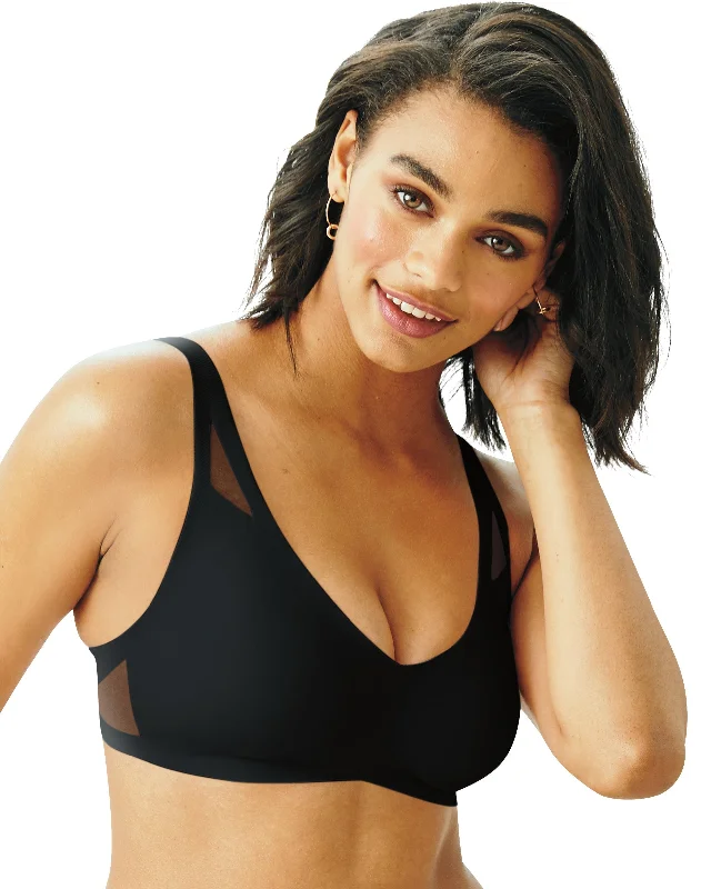 Hanes Ultimate® Ultra Light Comfort V-Neck Wirefree Bra Active Wear Bra