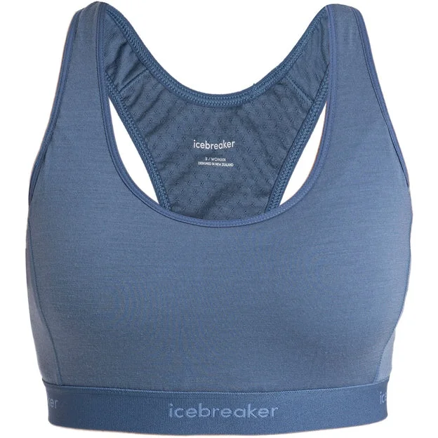 Icebreaker Merino 125 Zoneknit Racerback Bra (Women's) Dawn Soft Mesh Bra