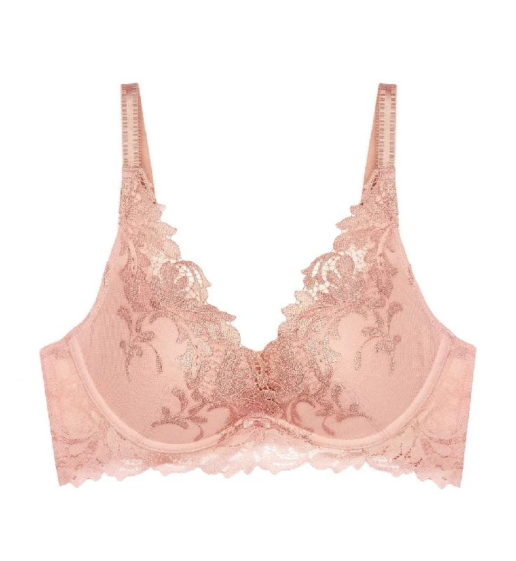 JASMINE LEAF DEEP V NON-WIRED PUSH-UP BRA Push-Up Wireless Bra