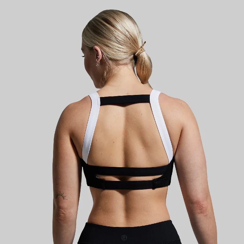 Moxie Sports Bra (Black) Supportive Cotton Bra