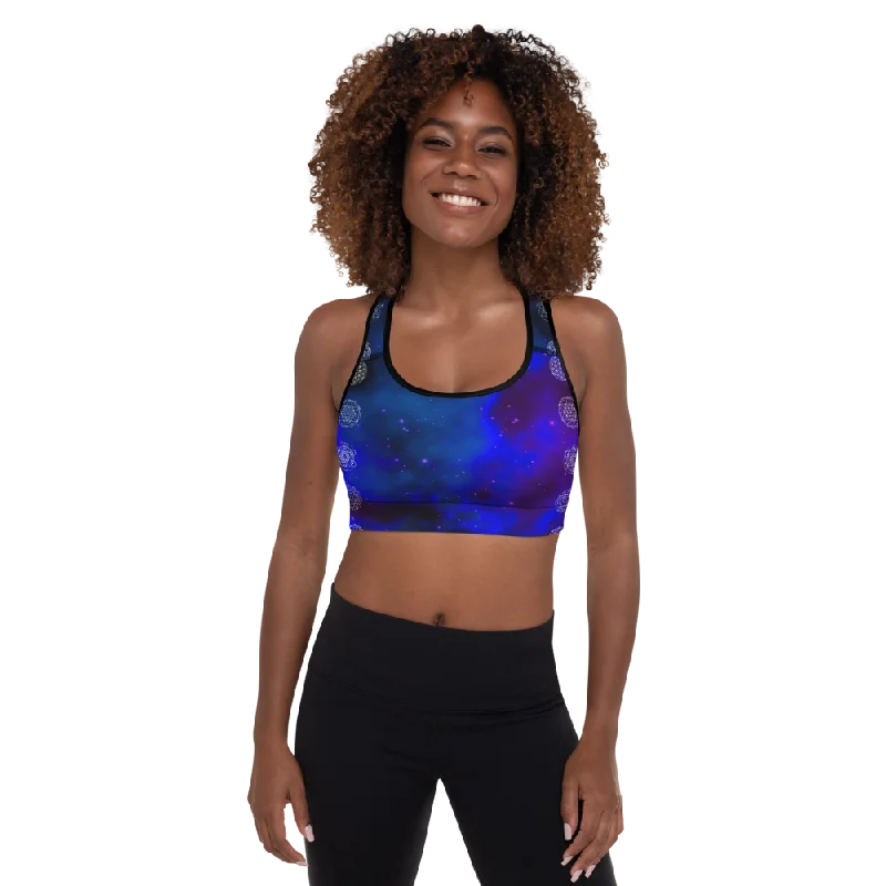 Mystic Meta Womens Padded Sports Bra Ultra-Light Bra