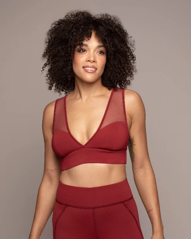 Solstice Longline Bra Sleek Sports Bra