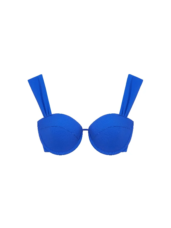 The Modern Bustier Bra - Sapphire Seamless Wireless Bra