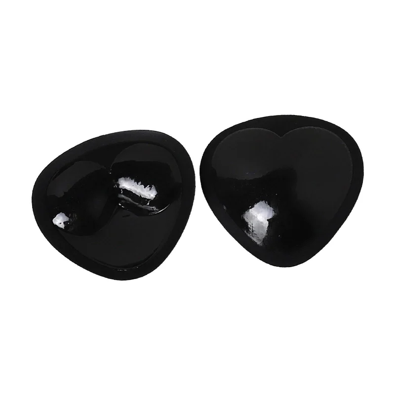 Maxbell 2Pcs Bra Pads Inserts Bra Accessories Soft for Swimwear Yoga Wear Sports Bra Black Trendy Swimsuit Bottoms