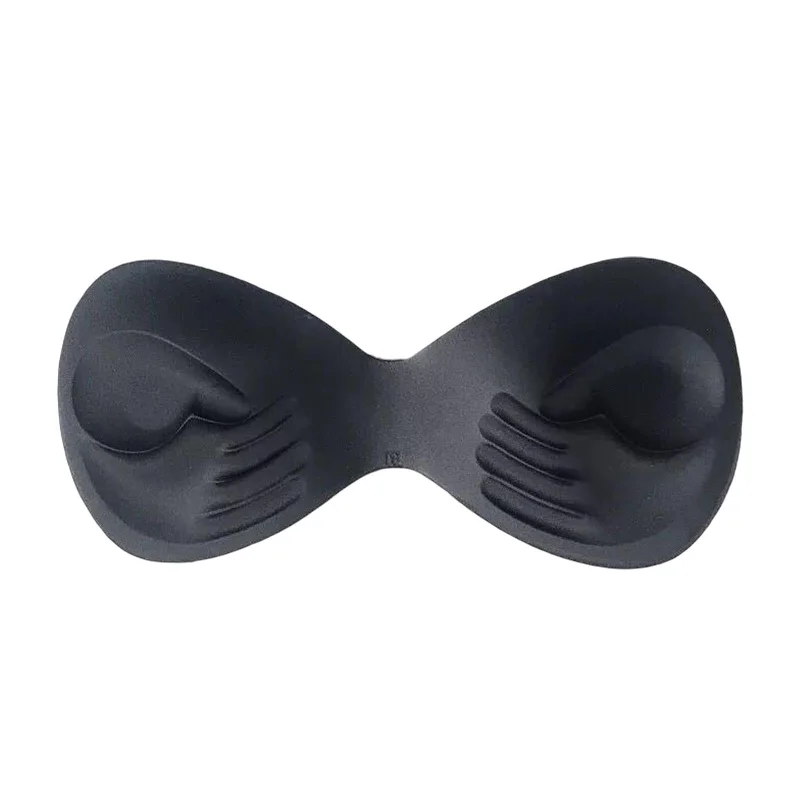 Maxbell Bra Pads Inserts Breast Lifter Washable Comfortable for Bikini Top Swimwear  28cm Black Vibrant Bikini Bottoms