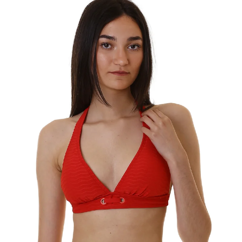 Cherry Beach Swim Halter Cherry Elegant Halter Bikini