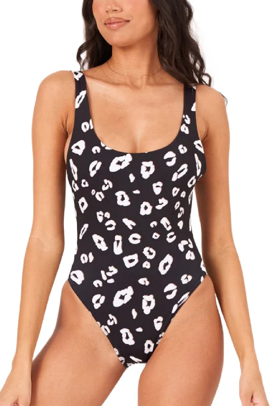 Onzie Flow High Leg One Piece Swimsuit 6006 High-Waisted Swimwear