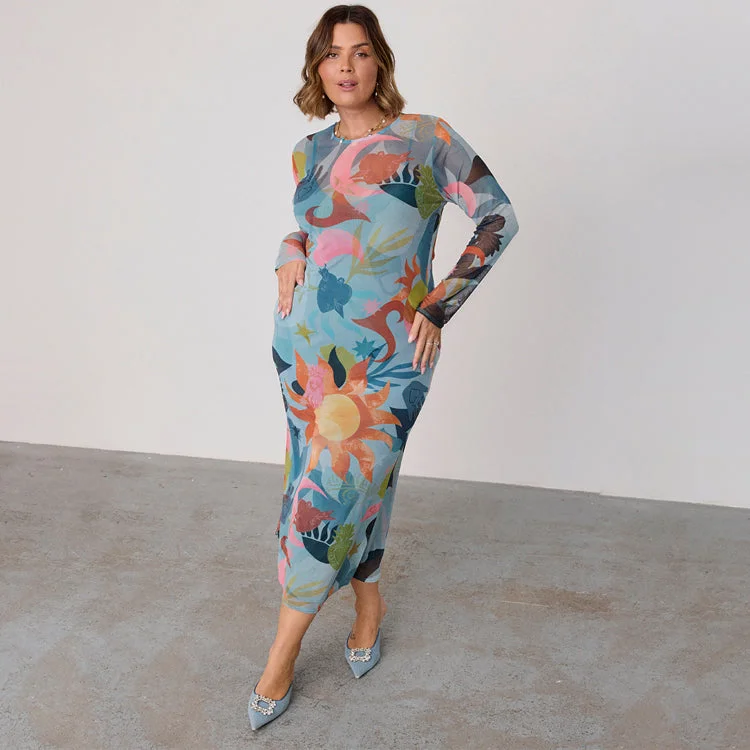Balearic Mesh Dress