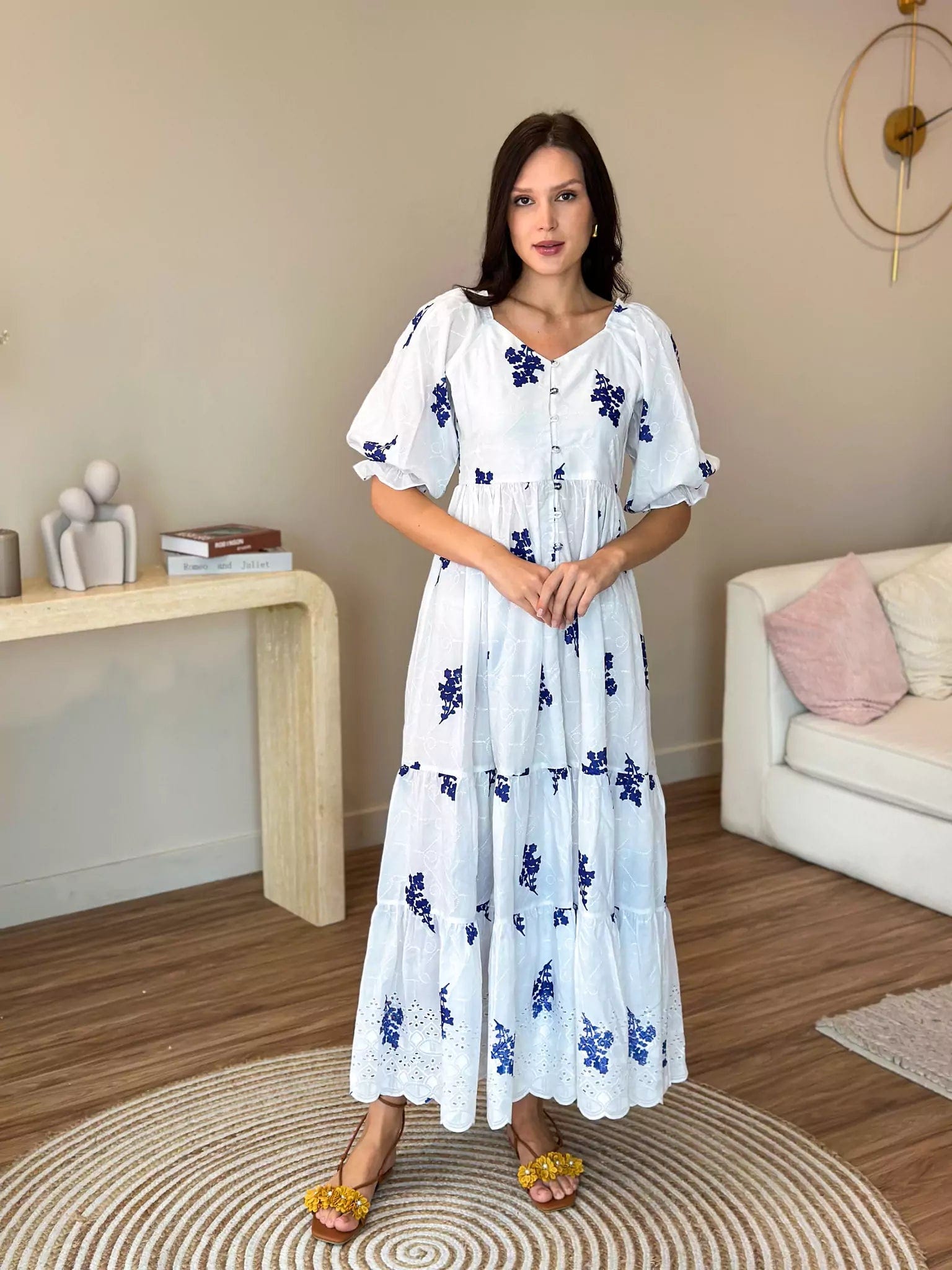 Ice Bear Cutwork Dress