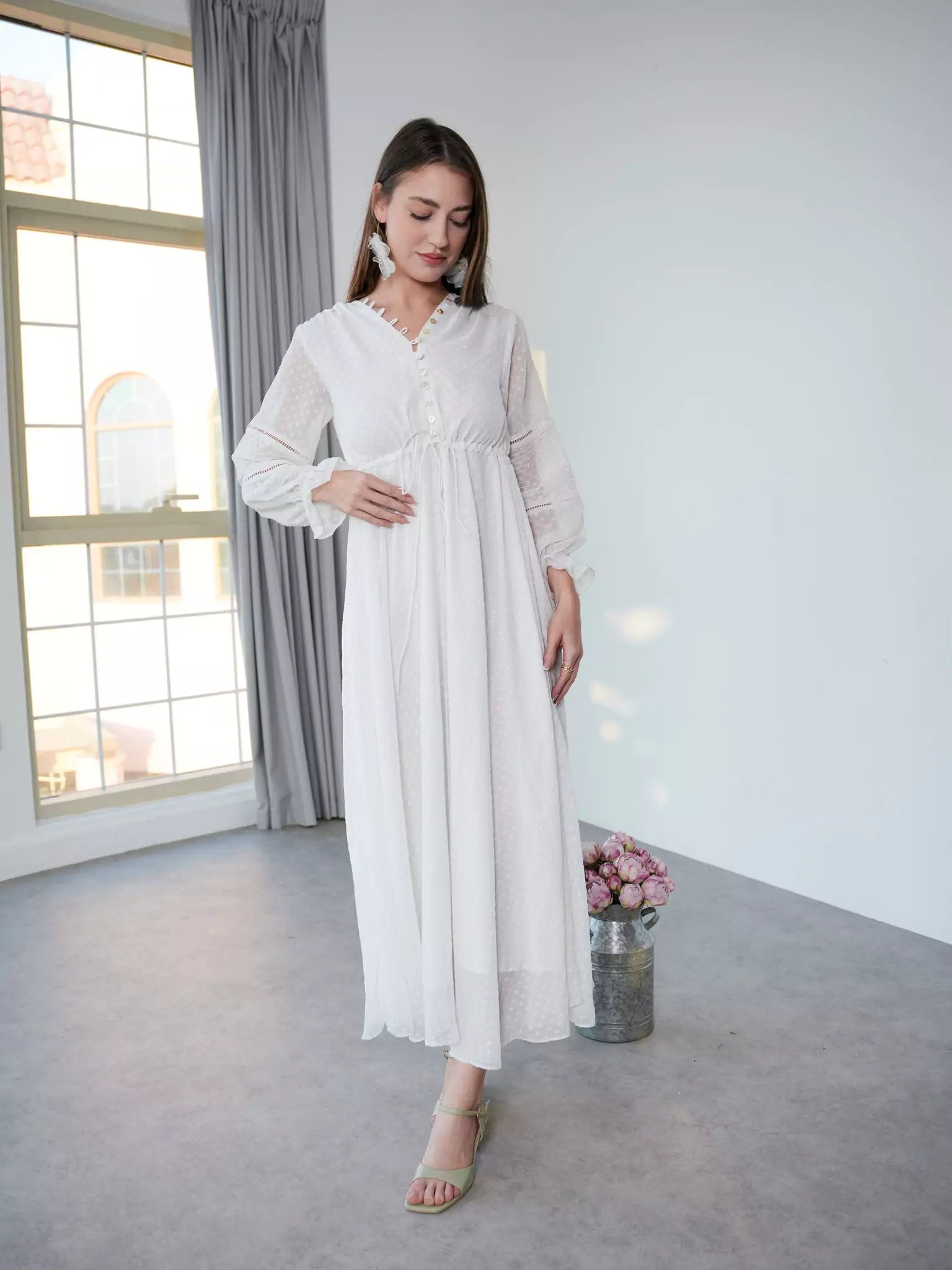 White Osa Dress