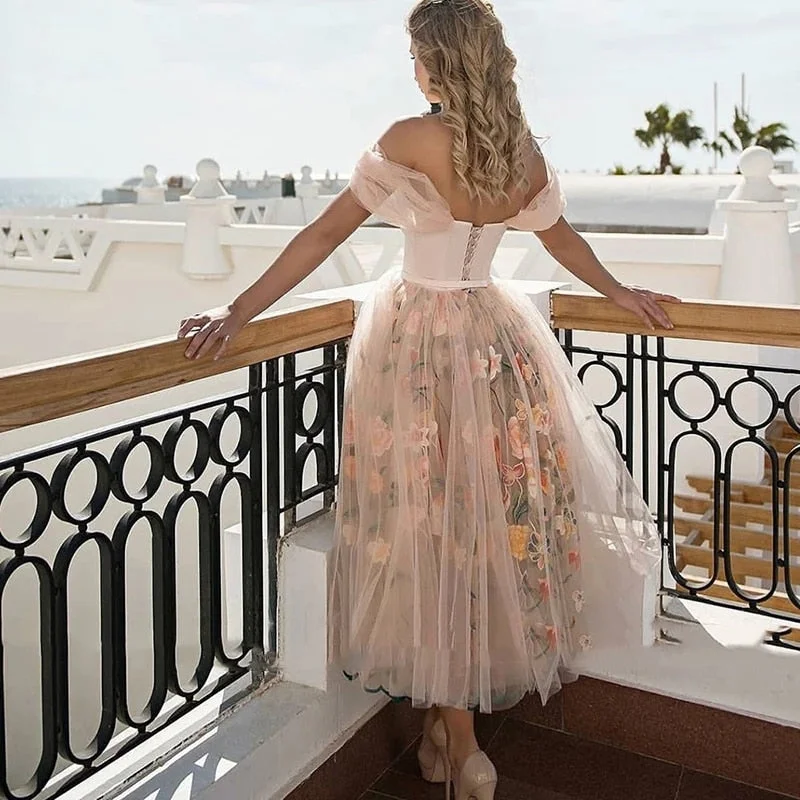 FashionSierra - A Line Sweetheart Prom Dresses