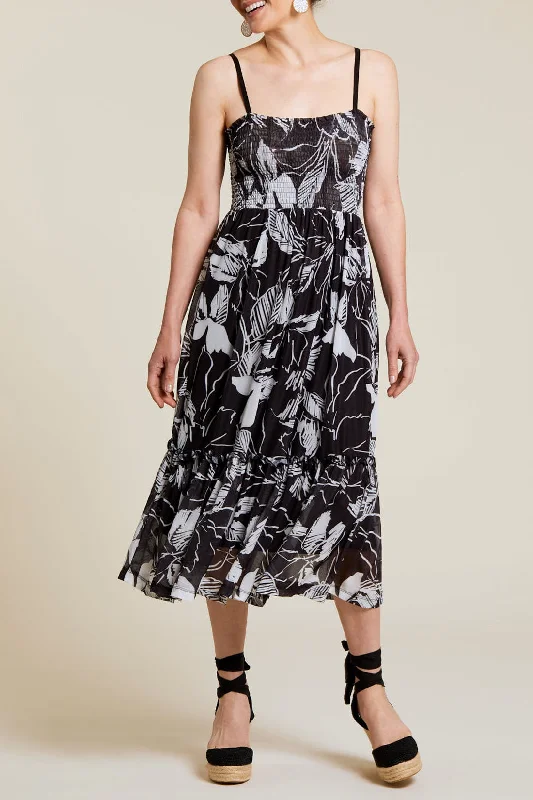 Tribal Wear 2 Ways Skirt/Dress 6573O-2401-1356 Black/White