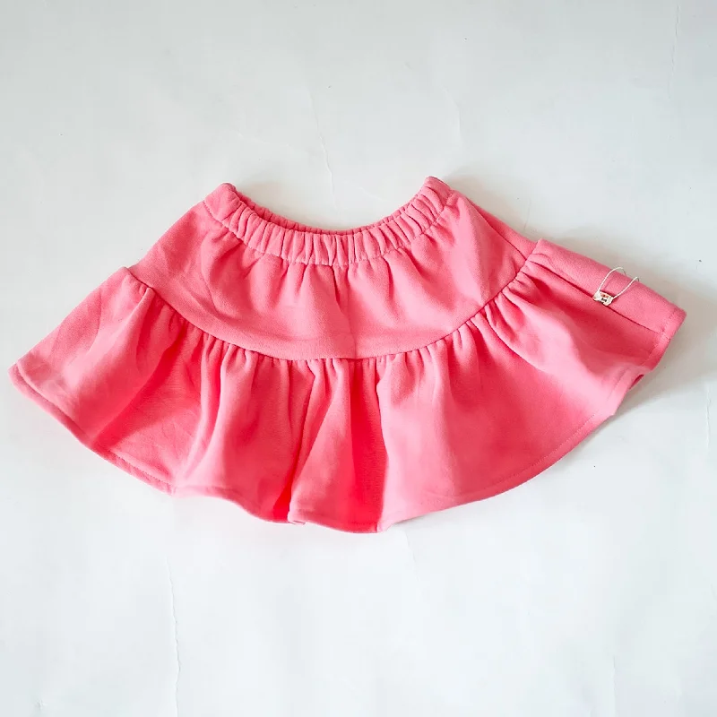 MINI SKIRT in barbie pink pink | GIRLS leather skirt bold