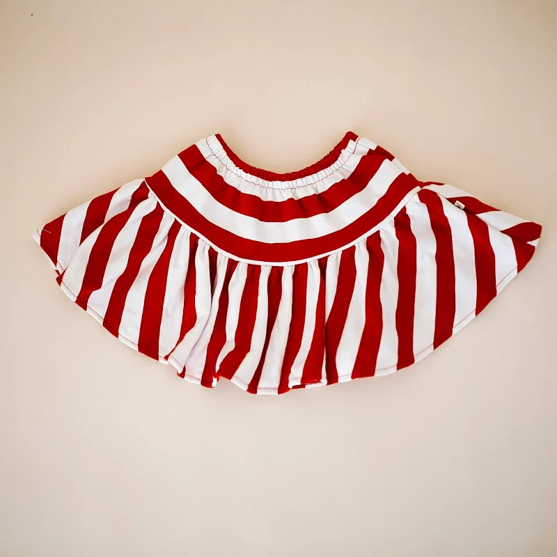 MINI SKIRT | CANDY CANE | GIRLS corduroy skirt comfortable