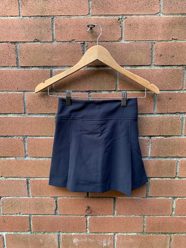 Navy Blue Skirt denim skirt trendy